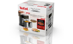 Tefal Easy Fry & Grill Precision EY505D Rvs