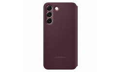 Samsung Smart Clear View Cover Galaxy S22 Burgundy