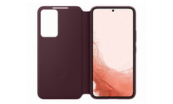 Samsung Smart Clear View Cover Galaxy S22 Burgundy