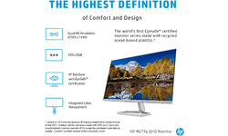HP M27fq Silver
