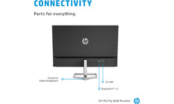 HP M27fq Black/Silver
