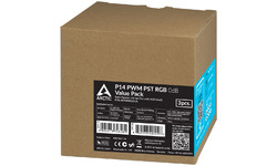 Arctic P14 PWM PST RGB Black 3-Pack