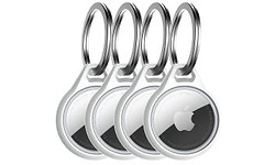 ITSkins Level 2 Air Cover Solid Apple AirTag Cover White (4-Pack)
