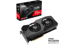 Asus Radeon RX 6750 XT Dual OC 12GB