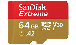 Sandisk Extreme MicroSDXC UHS-I 64GB