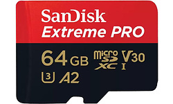 Sandisk Extreme Pro MicroSDXC UHS-I 64GB