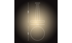 Philips Hue Being Hanglamp Aluminium (915005914501)