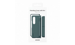 Samsung Galaxy Z Fold 4 Standing Back Cover S Pen Grey Green
