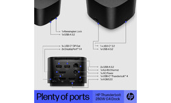 HP Thunderbolt Dock 280W G4 (4J0G4AA#ABB)