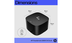 HP Thunderbolt Dock 280W G4 (4J0G4AA#ABB)