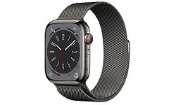 Apple Watch Series 8 GPS + Cellular 45mm Graphite Sport Loop Graphite