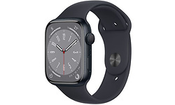 Apple Watch Series 8 GPS 45mm Midnight Sport Band Midnight