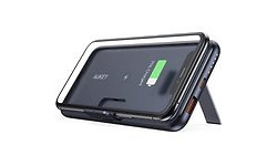 Aukey Wireless Charging Qi Powerbank 10000 Black