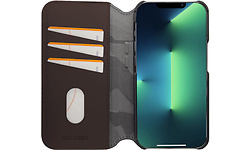 Decoded Wallet Apple iPhone 14 Pro Book Case Leather Brown