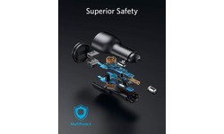 Anker PowerDrive III Alloy 36W Black