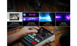 Aten UC8000 Podcast AI Audio Mixer MicLive