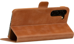 DBramante1928 Copenhagen Bookcase Samsung Galaxy S23 Plus Cover Brown