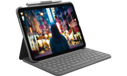 Logitech Slim Folio Apple iPad (2022) Keyboard Cover Grey