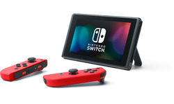 Nintendo Switch Red + Super Mario Odyssey