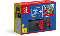 Nintendo Switch Red + Super Mario Odyssey