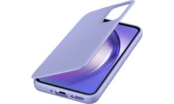 Samsung Galaxy A54 Clear View Book Case Purple