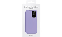 Samsung Galaxy A54 Clear View Book Case Purple