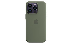 Apple Silicone Case iPhone 14 Pro Olive Green