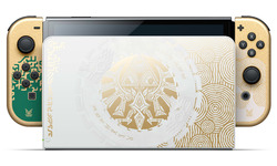 Nintendo Switch Oled Zelda Tears Of The Kingdom Edition.
