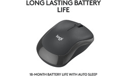 Logitech M240 Silent Bluetooth Mouse Graph