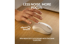 Logitech M240 Silent Bluetooth Mouse White