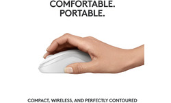 Logitech M240 Silent Bluetooth Mouse White
