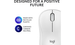 Logitech M240 Silent Bluetooth Mouse White