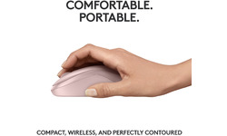 Logitech M240 Silent Bluetooth Mouse Rose
