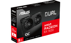Asus Radeon RX 7600 Dual OC 8GB