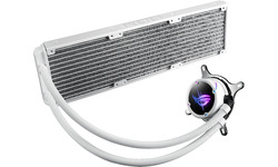 Asus RoG Strix LC II 360 aRGB White Edition Processor Alles-in-één vloeistofkoeler 12 cm Black