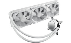 Asus RoG Strix LC II 360 aRGB White Edition Processor Alles-in-één vloeistofkoeler 12 cm Black