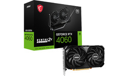 MSI GeForce RTX 4060 Ventus 2X Black OC 8GB