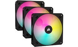Corsair iCue AR120 aRGB 120mm Black/White 3-Pack