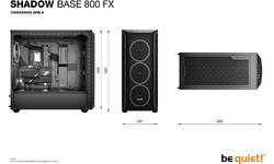 Be quiet! Shadow Base 800 FX Black