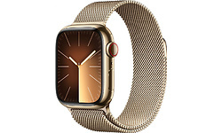 Apple Watch Series 9 GPS + Cellular 41mm Gold Milanese Loop Gold