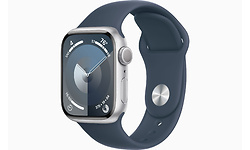Apple Watch Series 9 GPS 45mm Silver Sport Band Blue (M/L)