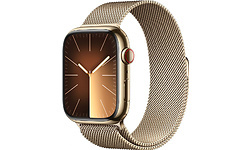 Apple Watch Series 9 GPS + Cellular 45mm Gold Milanese Loop Gold