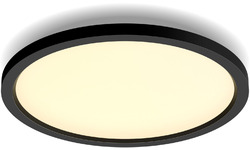 Philips Hue Aurelle White Ambiance Round Black