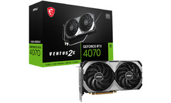 MSI GeForce RTX 4070 Ventus 2X E 12G OC NVIDIA 12GB GDDR6X