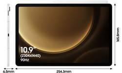 Samsung Galaxy Tab S9 FE WiFi 256GB Silver