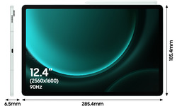 Samsung Galaxy Tab S9 FE+ WiFi 256GB Green