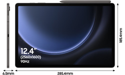 Samsung Galaxy Tab S9 FE+ WiFi 256B Grey