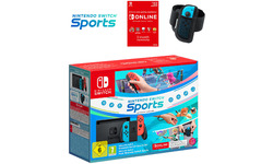Nintendo Switch Red / Blue + Switch Sports + 3 Month Nintendo Switch Online