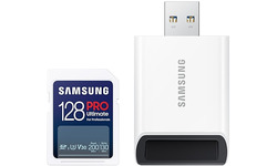 Samsung Pro Ultimate SDXC UHS-I U3 128GB + Reader