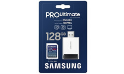 Samsung Pro Ultimate SDXC UHS-I U3 128GB + Reader